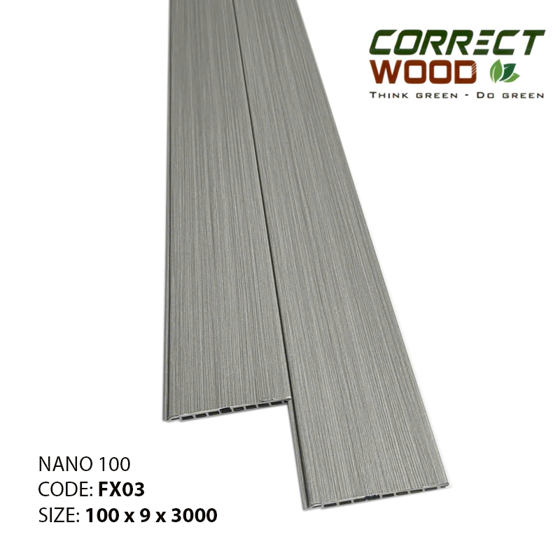 Nano Wall Panel 100 Corret Wood FX03