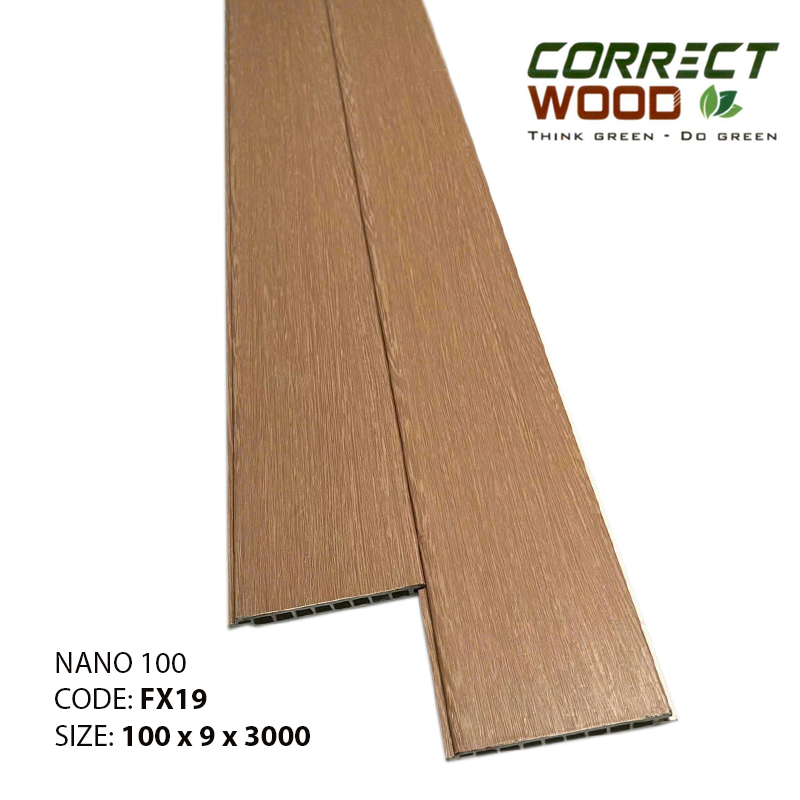 Nano Wall Panel 100 Corret Wood FX19