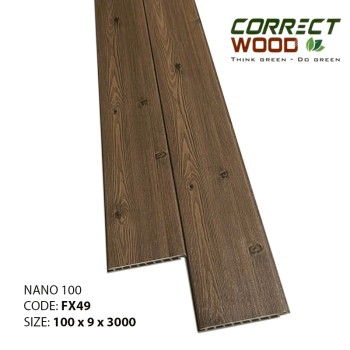 Nano Wall Panel 100 Corret Wood FX49