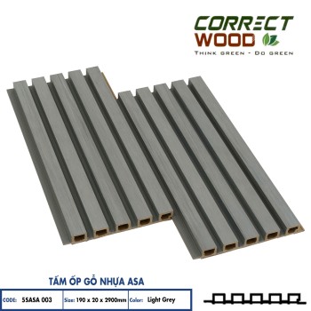 ASA Coated Plastic Wood Panels Corret Wood 5SASA 003