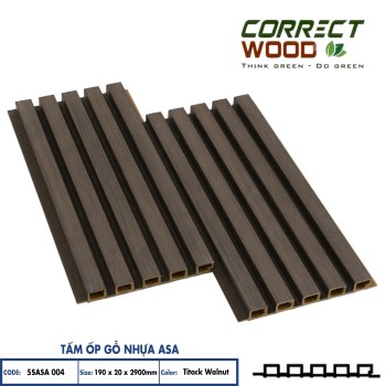ASA Coated Plastic Wood Panels Corret Wood 5SASA 004