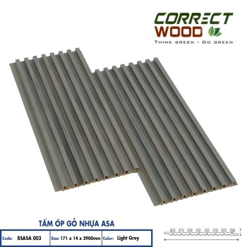 ASA Coated Plastic Wood Panels Corret Wood 8SASA 003