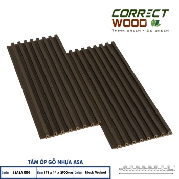 ASA Coated Plastic Wood Panels Corret Wood 8SASA 004