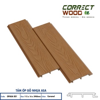ASA Coated Plastic Wood Panels Corret Wood OPASA 001