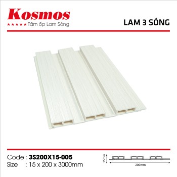 Wall panel Komos 3S200X15-005