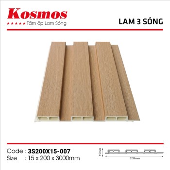 Wall panel Komos 3S200X15-007