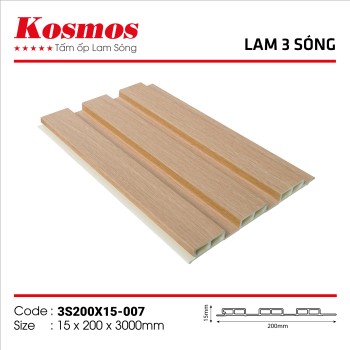 Wall panel Komos 3S200X15-007
