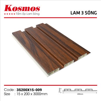Wall panel Komos 3S200X15-009