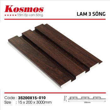 Wall panel Komos 3S200X15-010
