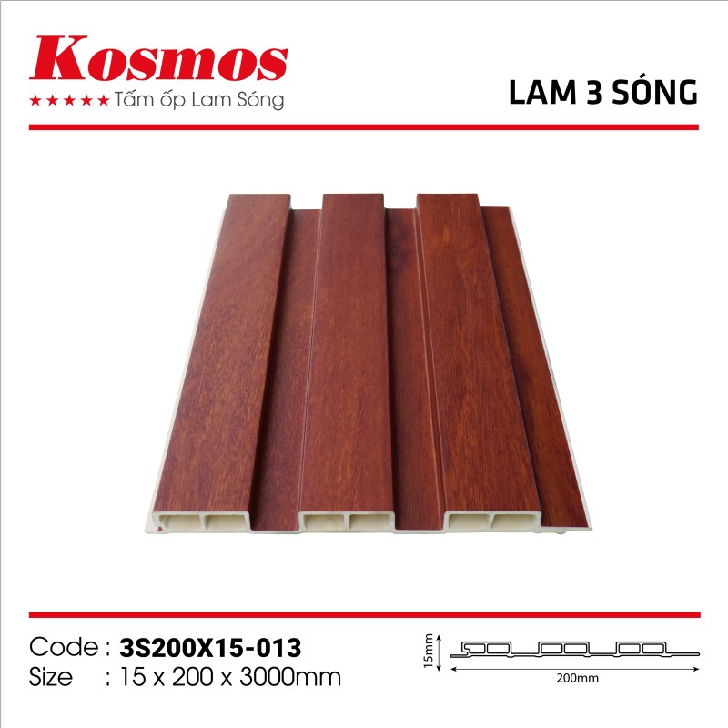 Wall panel Komos 3S200X15-013