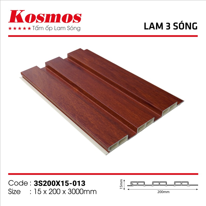 Wall panel Komos 3S200X15-013