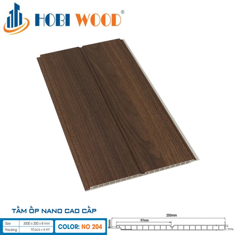 Wall panel Hobi Wood NO-204
