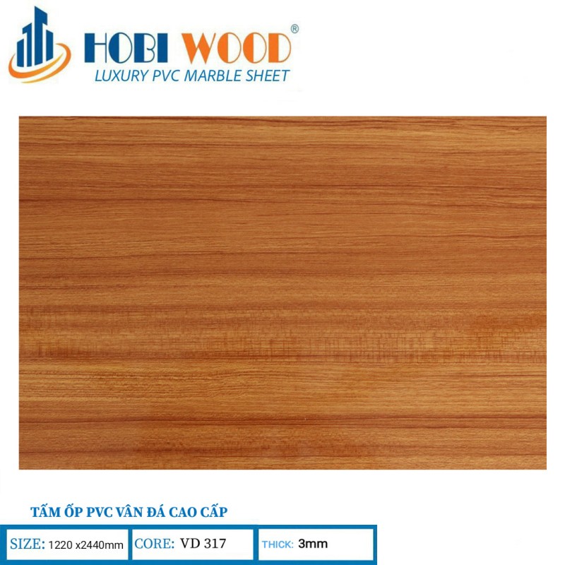 PVC Wall Panel Hobi Wood VD317