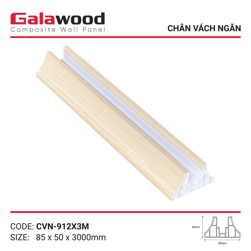 Galawood Partition Base CVN-912X3M